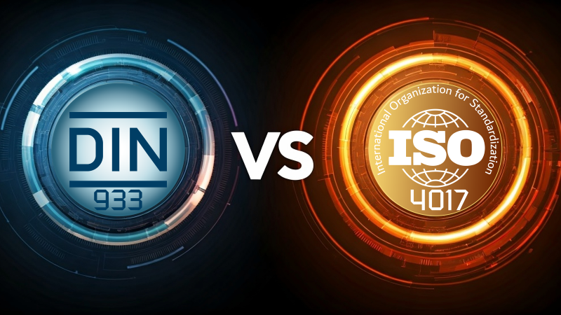 What’s the Difference Between DIN 933 and ISO 4017?