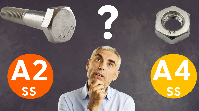 Can You Use Stainless Steel A2 Hex Bolts with A4 Hex Nuts?